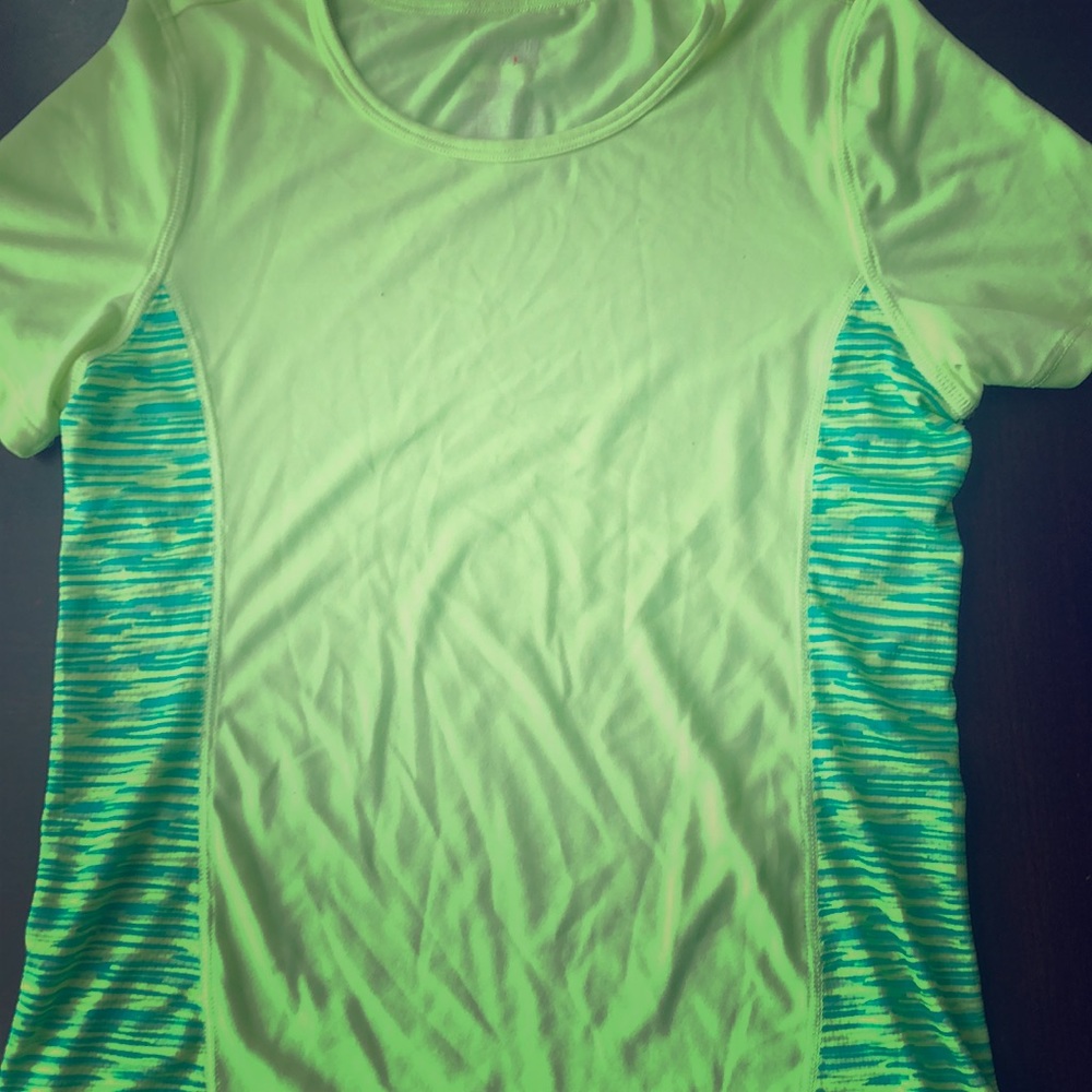 Workout shorts sleeve summer shirt size 10 -12